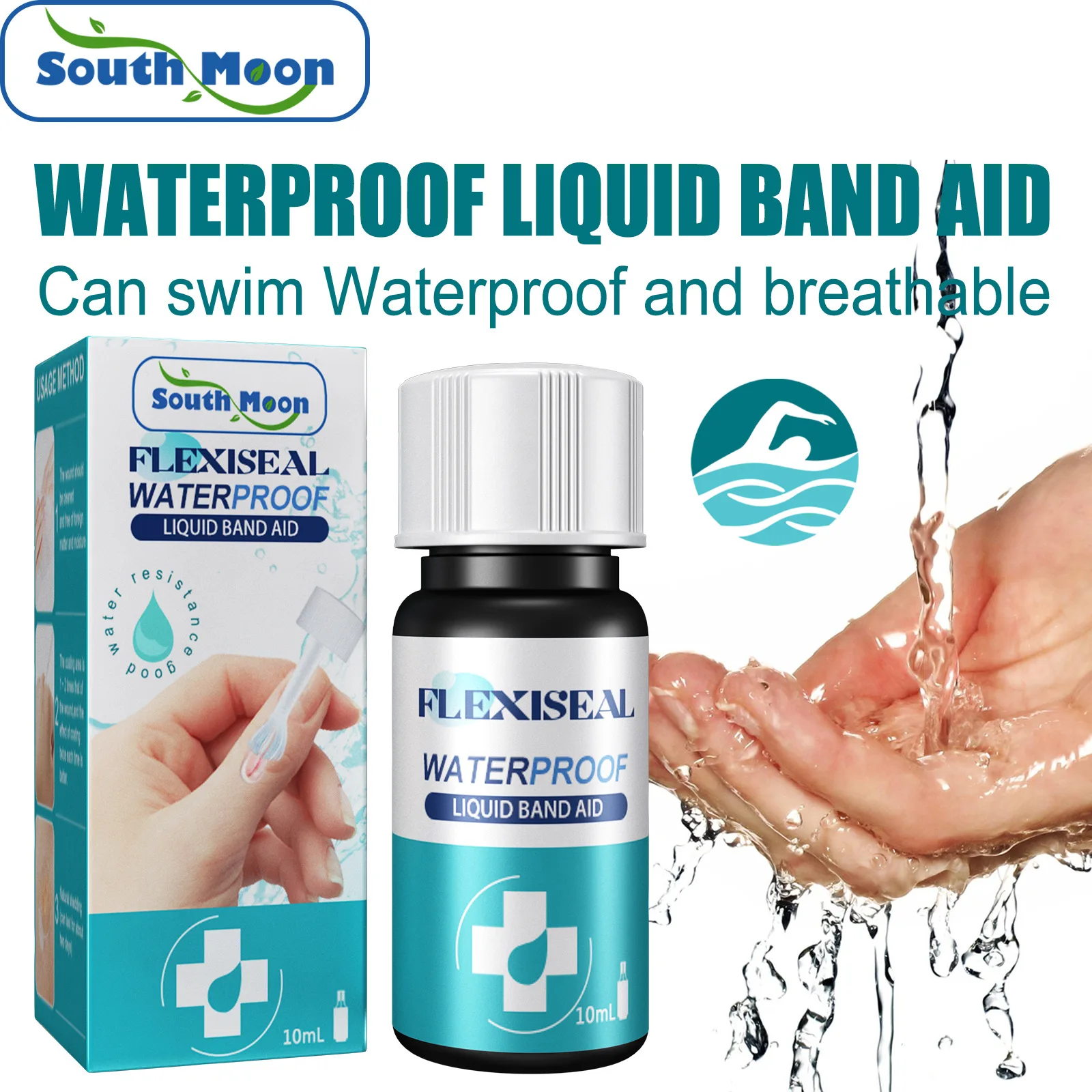 Comfortable breathable liquid skin bandage Waterproof gel portable liquid Band-Aid