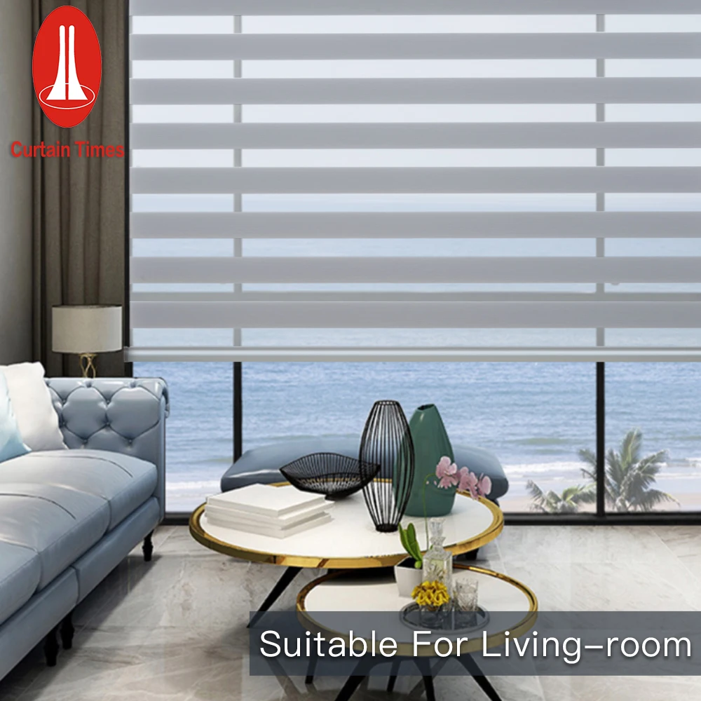 Best selling zebra for window smart zebra shades solar fabric curtain