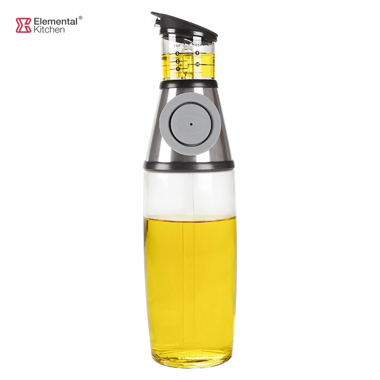 Transparent Empty Glass Olive Oil Bottle Separate Glass Bottles Try Glass Bottles