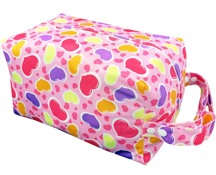 30cm x 40cm Best Waterproof Wet Dry Bags for Baby Cloth Diapers Washable Travel Wetbag