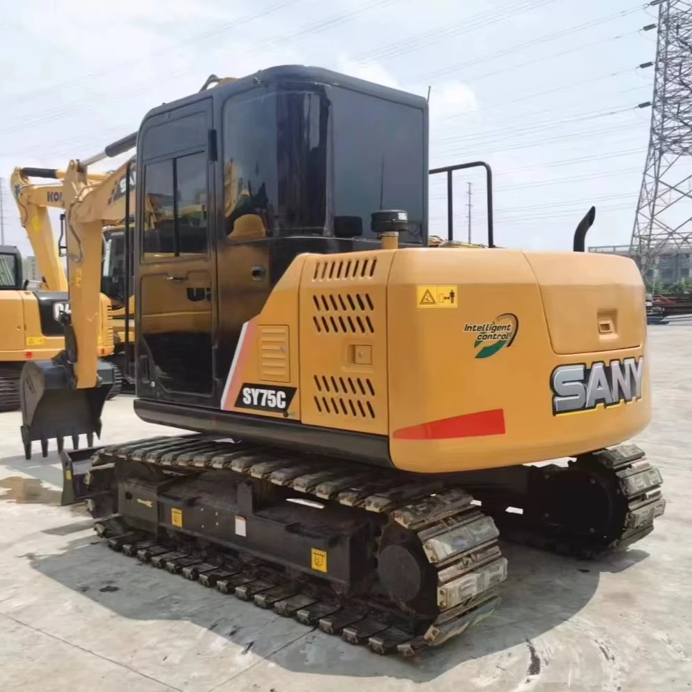 Low Price Promotion Used SANY 75C-9 Excavator  Used 7.5tons Excavator production in 2022