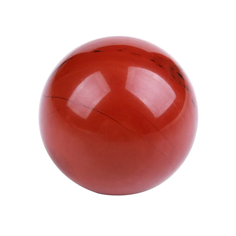 Wholesale natural red tiger eye stone ball semi-precious stone mixed hand to play ball ornaments