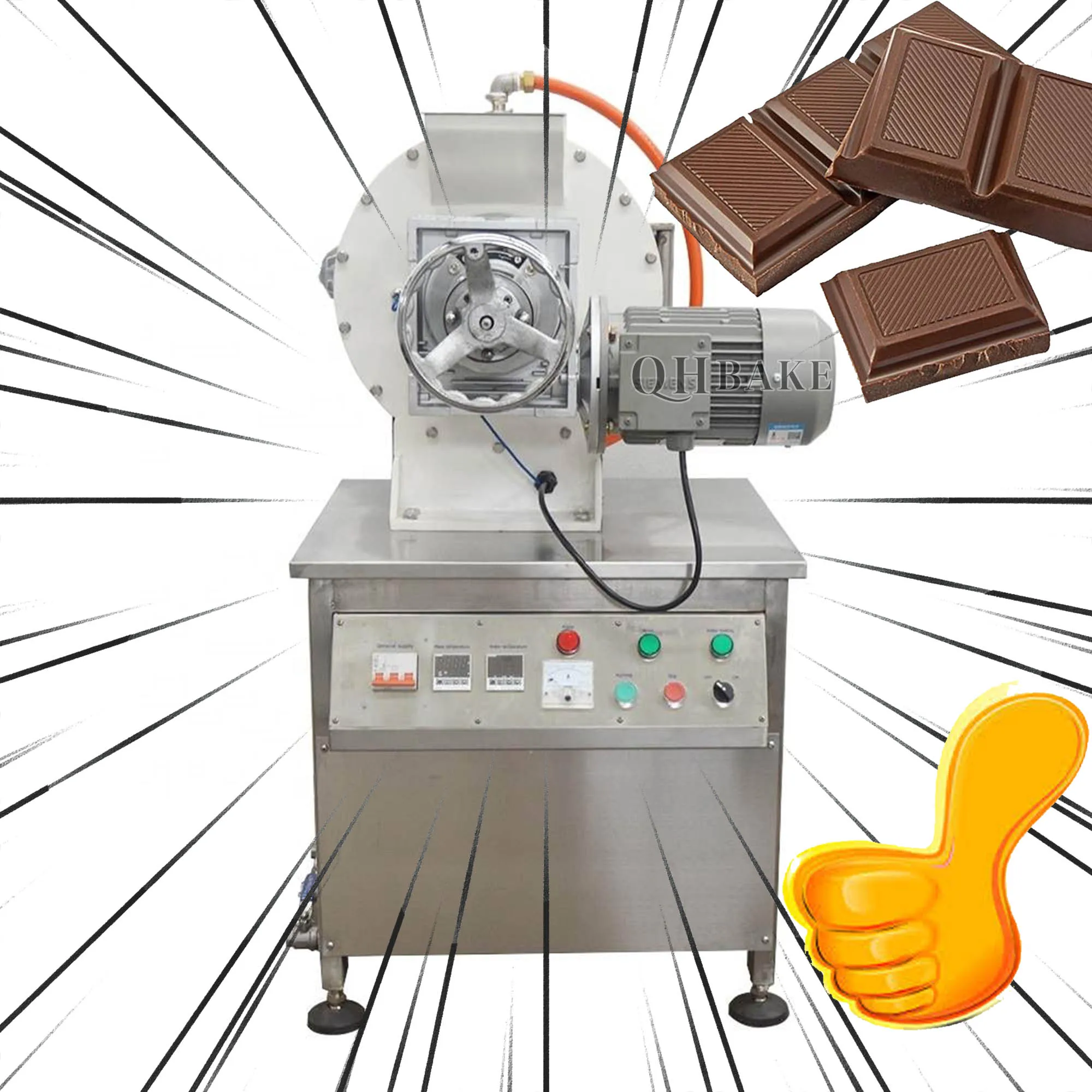 ball mill chocolate machine heated chocolate filling machine chocolate fountain machine price