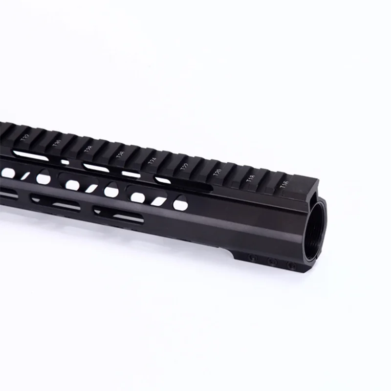 
7' Ultra slim handguard ar15.223 free floating m lok handguard full top rail cnc machining aluminum 