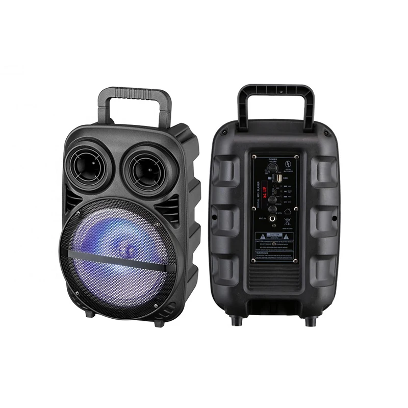 8INCH hot sell low price outdoor portable speaker system High Quality 8 Inch Dj Box Speaker Big Bass Wireless Subwoofer Speaker