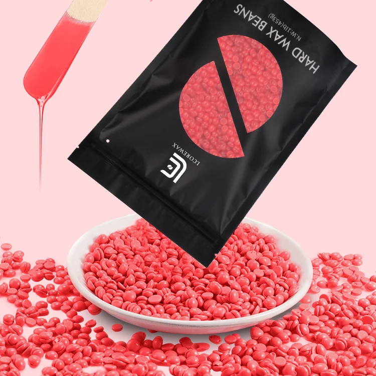 
Lcorewax Hair Removal Hard Wax Beans Body Hair Removal Wax Brazilian Quantity Original Blue Color Feature Weight 