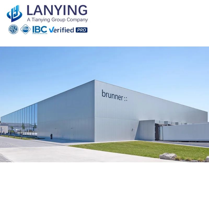 Prefab Warehouse Building Customized Metal Sheds Prefab Steel Warehouse Steel Frame Warehouse