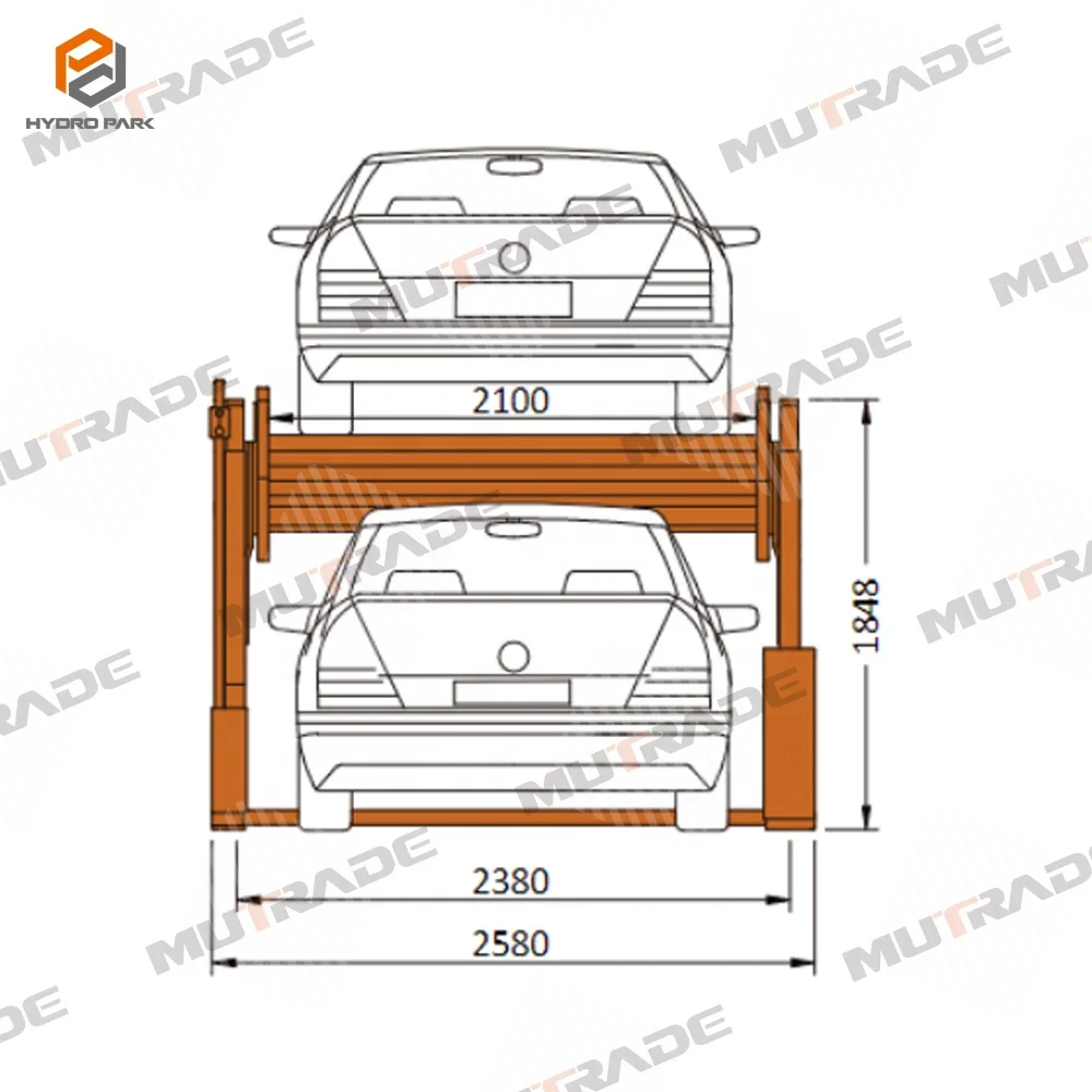 Smart Parking Hydraulic Mechanical Car Parking Valet Parking Equipment