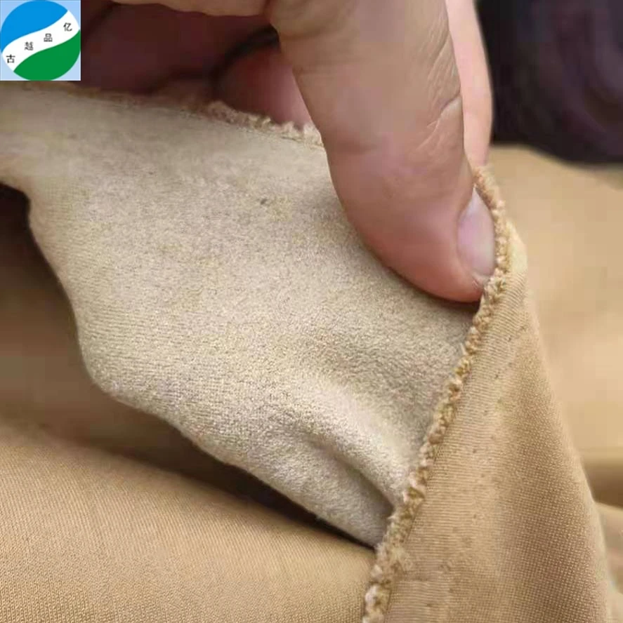 KG price scuba suede dyed fabric stock fabric