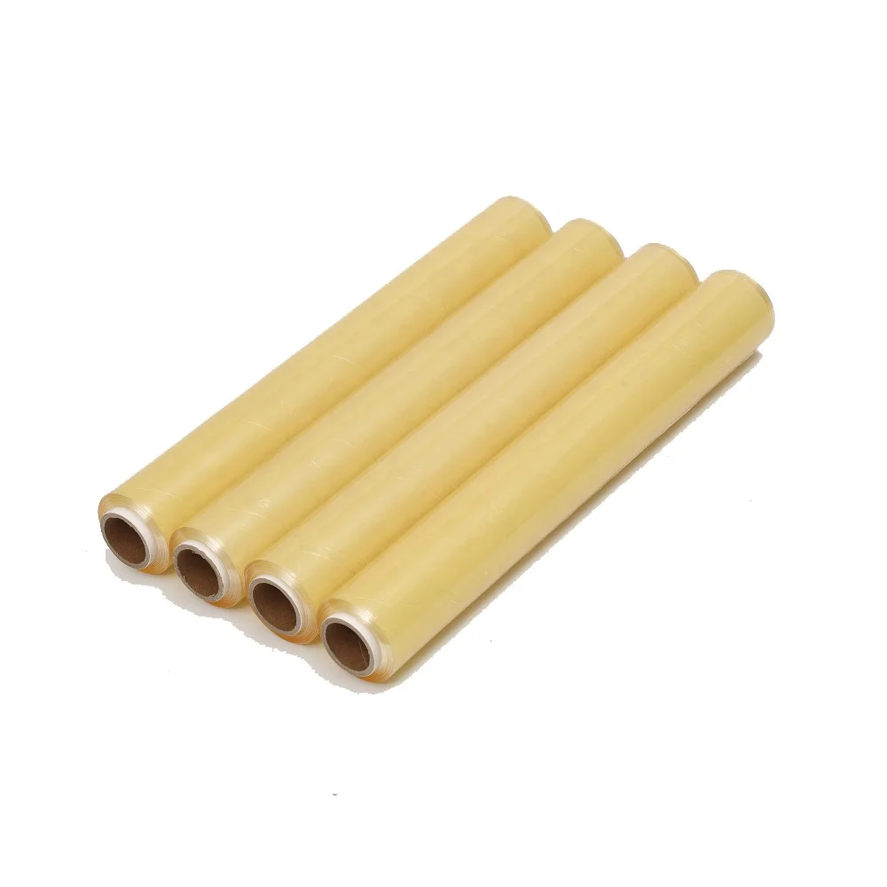 PVC Food Wrapping Stretch Cling Film For 10 micron 1500m Jumbo Roll