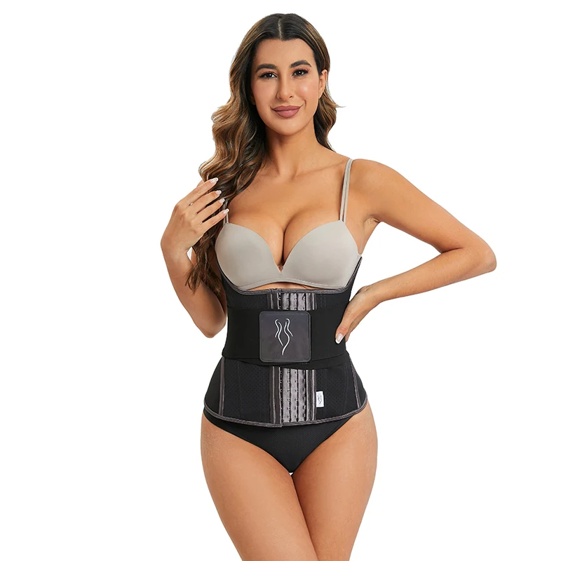 Heighten and Lengthen Private Labels Acceptable Sweat Belt Women Latex Sport Corset Waist Trainer Shaper  LATEX corset