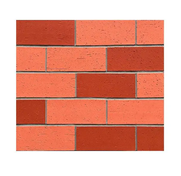 Cheap Red Antique brick flexible stone facing brick wall porcelain Tile for external wall beautiful interior porcelain tiles
