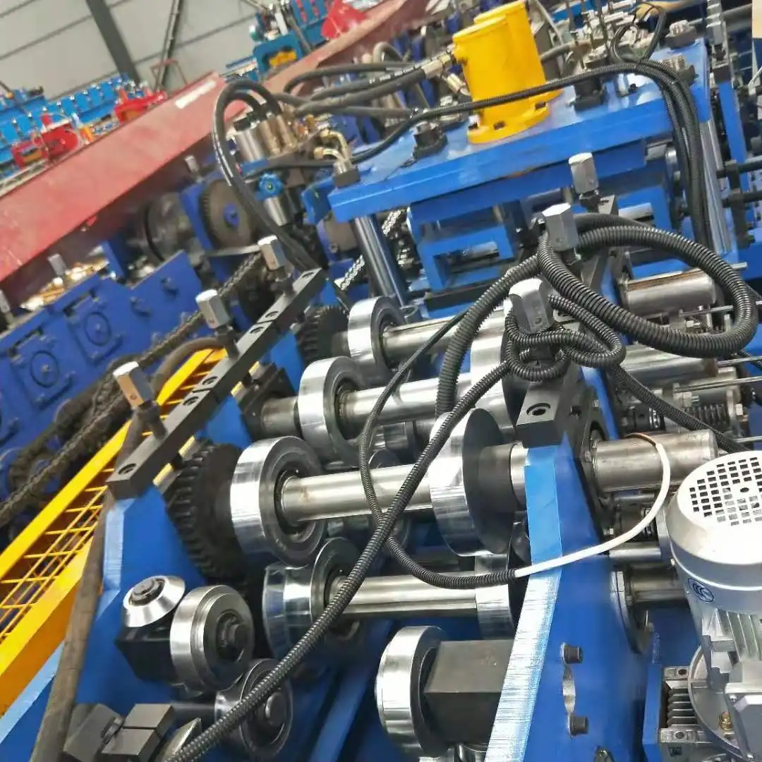 c z channel shape  purlin roll forming machine