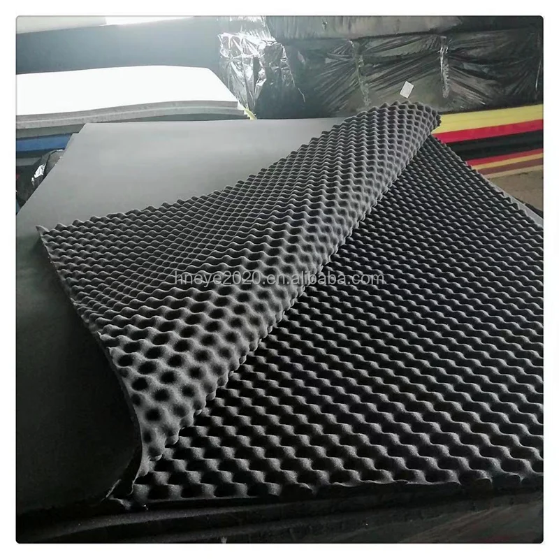 Высокоплотный полиуретановый материал, картонная коробка для яиц, звукостойкий пенопласт, студийный акустический лист высокой плотности 1 2 дюйма толщиной пенопласта