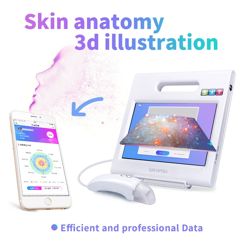 Portable skin analyzer skin analysis machine skin analyzer Korea OEM/ODM