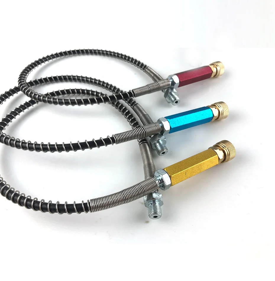 High pressure hose 63Mpa/9000PSI 8mm Quick Connector for PCP Hand Pump M10*1 with 2x female connector