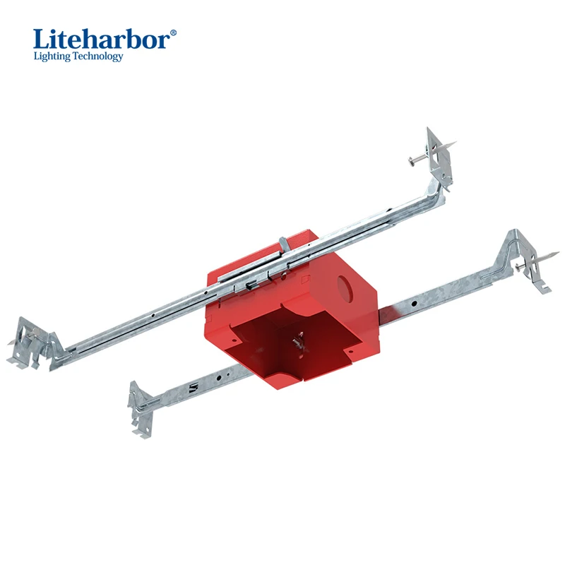 4inch New Construction LED Fire Rated Downlight Round Octagon  Housing For Commercial Lighting