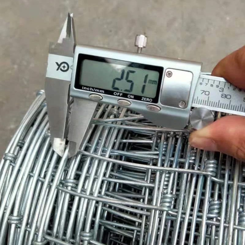 heavy duty fixed knot woven wire field game fence Galvanized farm sheep fence joint hing fences