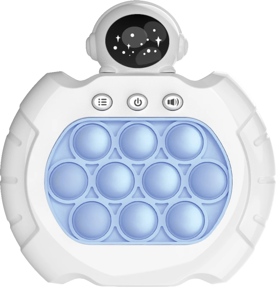 AA Free Sample Educational Light Up Pop Game Machine Quick Push Game Toy Electronic Fast Quick Push Game Kids Toys