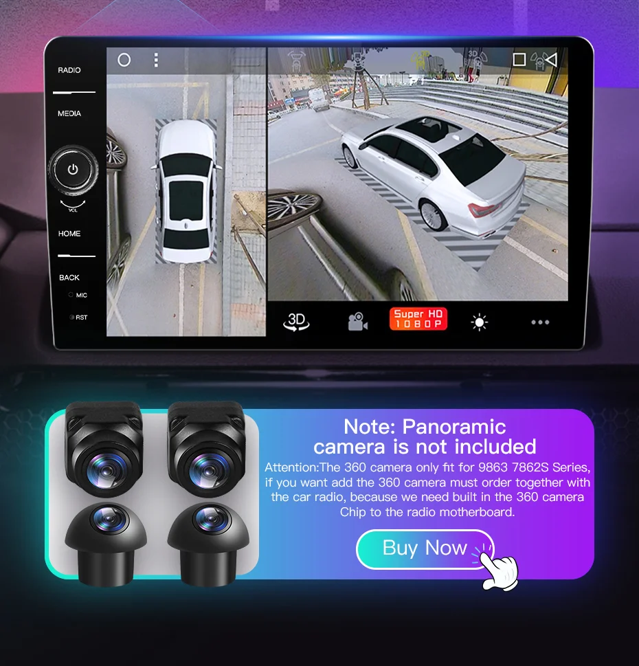 Радиомагнитола для Android 7862S 2 0 ГГц