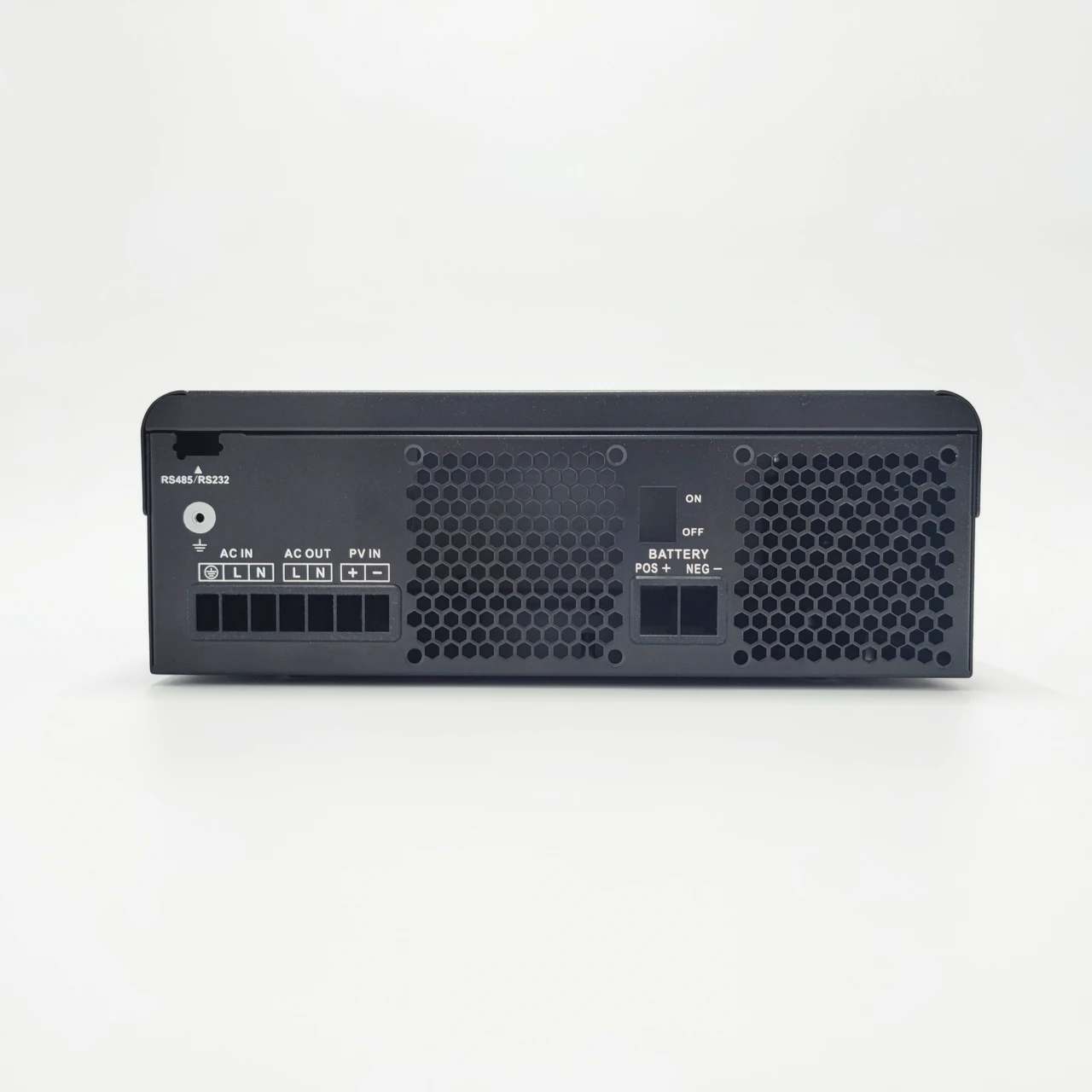 Lamsword 3600W 6200W 24V 48V to 220V On Off Hybrid Solar Inverter 120A Dual AC 60-500VDC MPPT Controller  with WiFi Monitoring