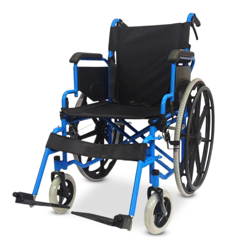 The Factory Directly Exports The Latest Models of Lightweight Foldable Manual Wheelchairs for The Disabled and Elderly