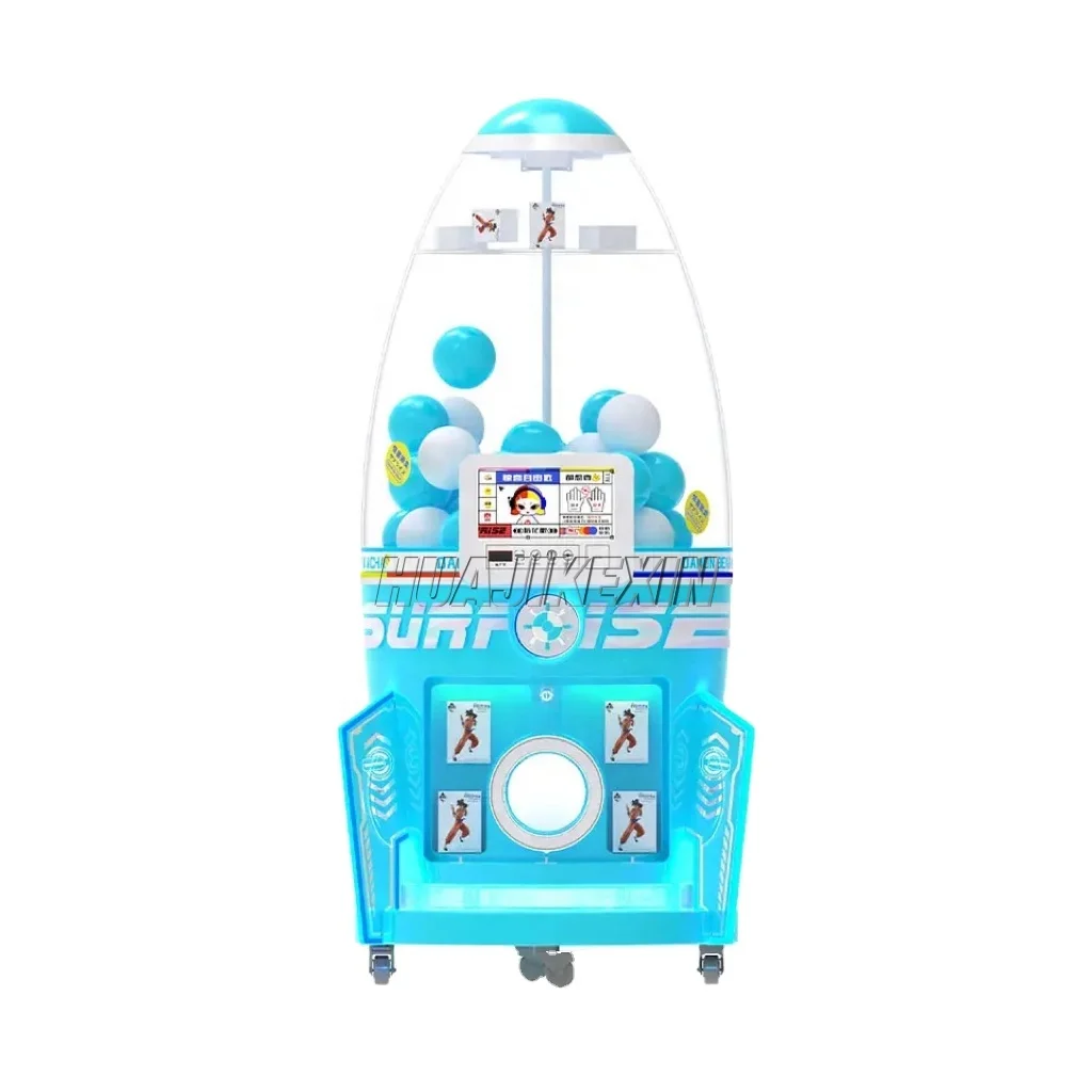 2023 Popular Rocket Capsule Machine Egg Twisting Gift Capsule Gashapon Toy Vending Machine Custom Gashapon Machine