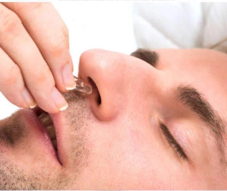 top selling product 2024 medical Magnetic Anti-snoring Device Silicone Nose Clip Tray Sleep Aid Apnea Protection Night Equipment