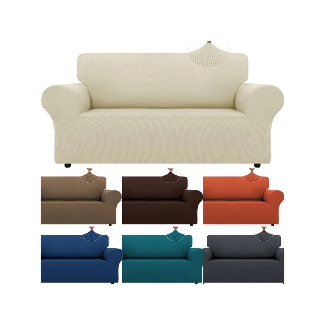 Hot Sale Waterproof Stretch Elastic Sofa Set Cover For 3 Seats Sofa