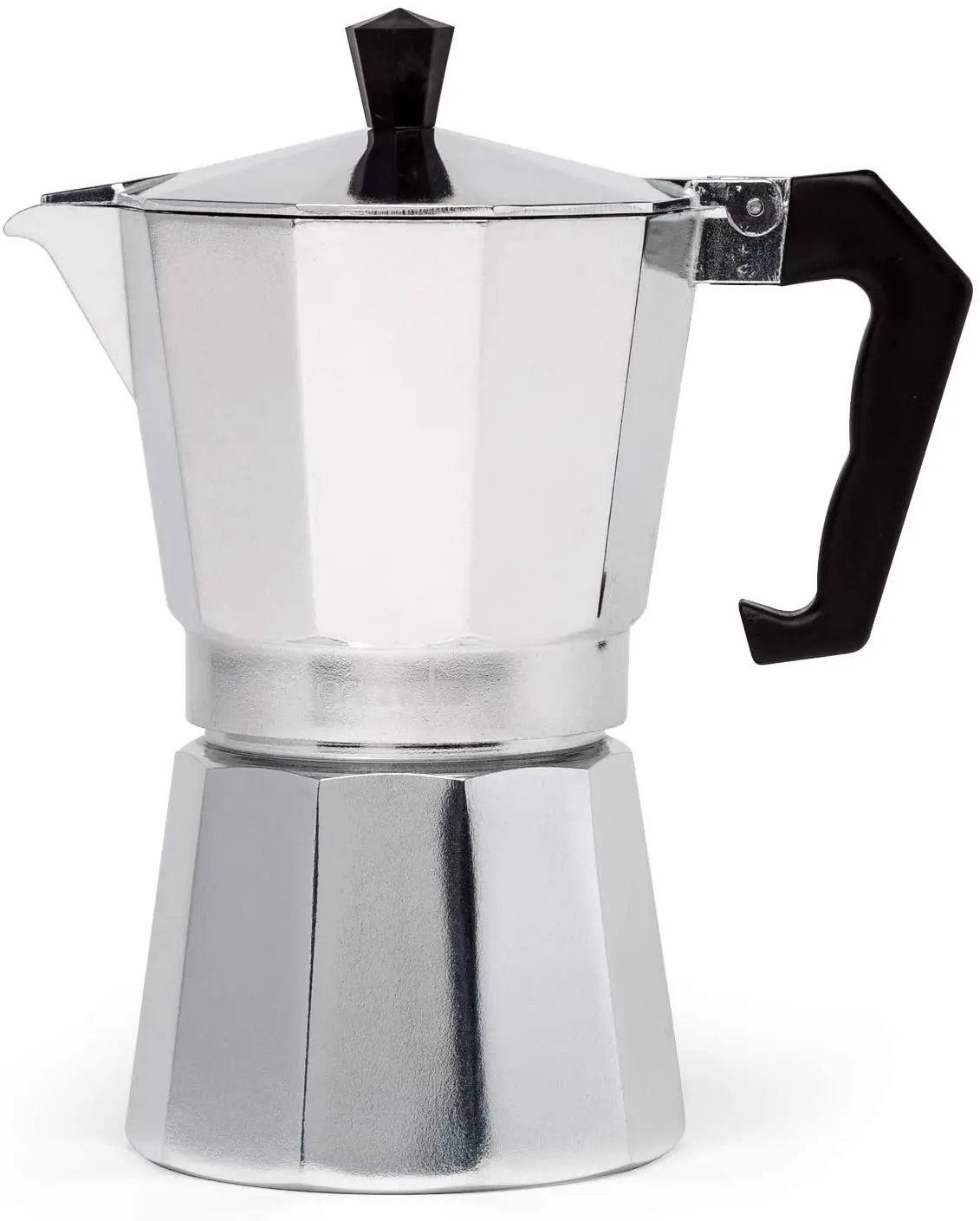 Moka Express 6-cup Stovetop кофеварка для эспрессо Мока алюминиевая капучино на заказ