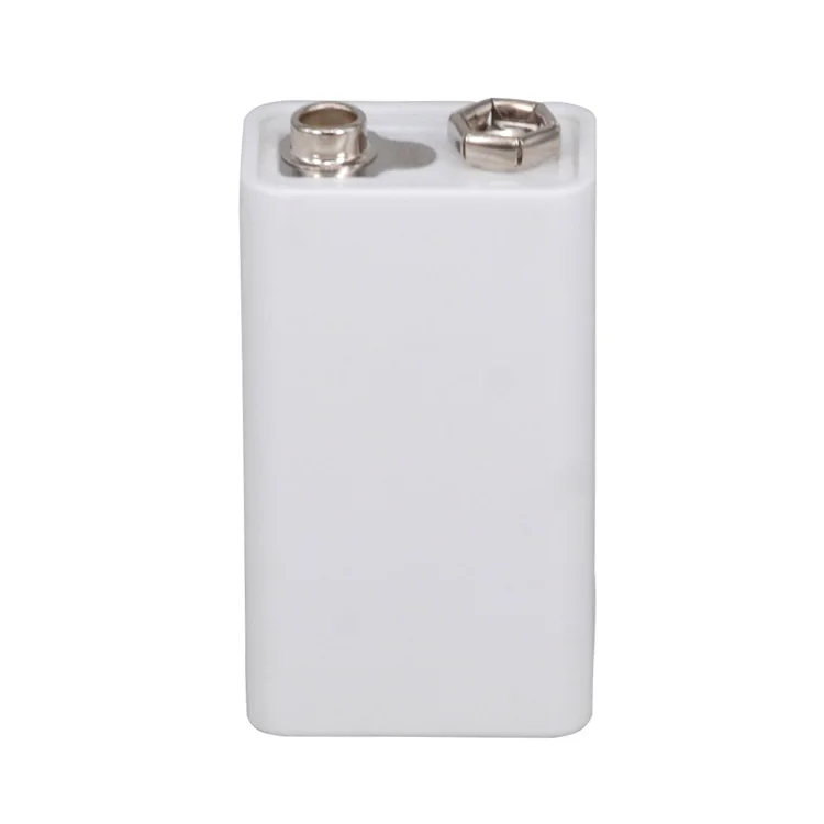 9 volt 500mAh li-ion micro usb Prismatic battery 9v usb rechargeable battery