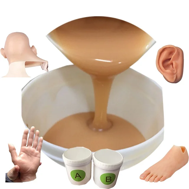 Raw Material Room Temperature Vulcanizing RTV -2 Liquid Silicone Rubber