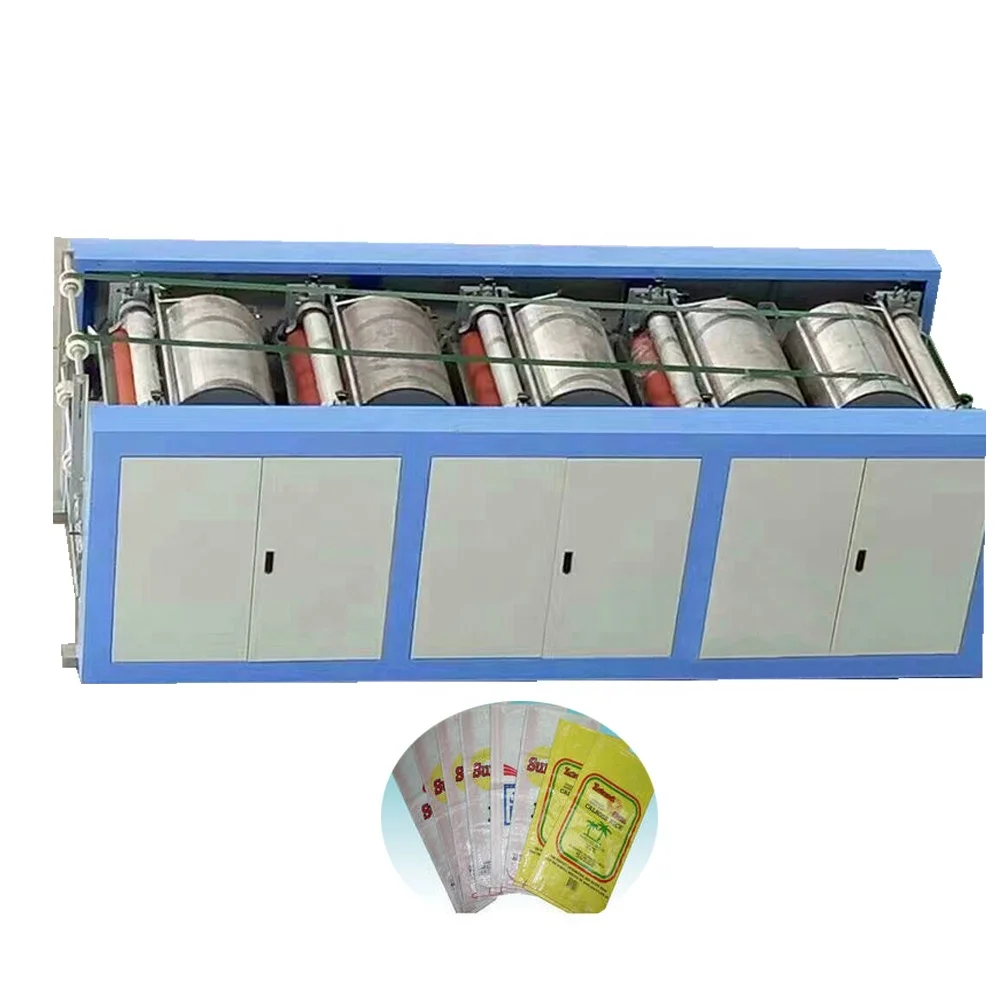 China Professional Manufacture High Productivity nylon flexo paper bag printing machine non woven bag paper printer machine