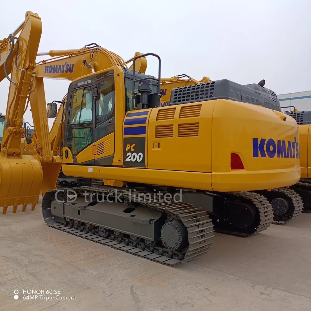 Cheap price Komatsu pc200-8 Japan new used komatsu excavator original PC200 used excavator For Sale