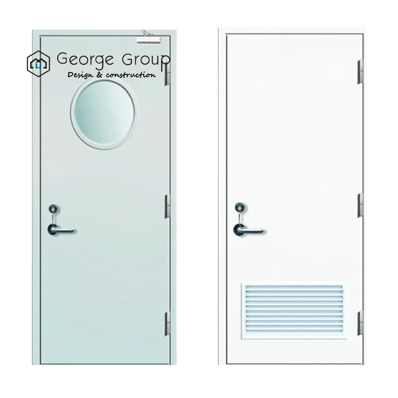 house high quality steel fireproof internal exit fire rated resistant doors