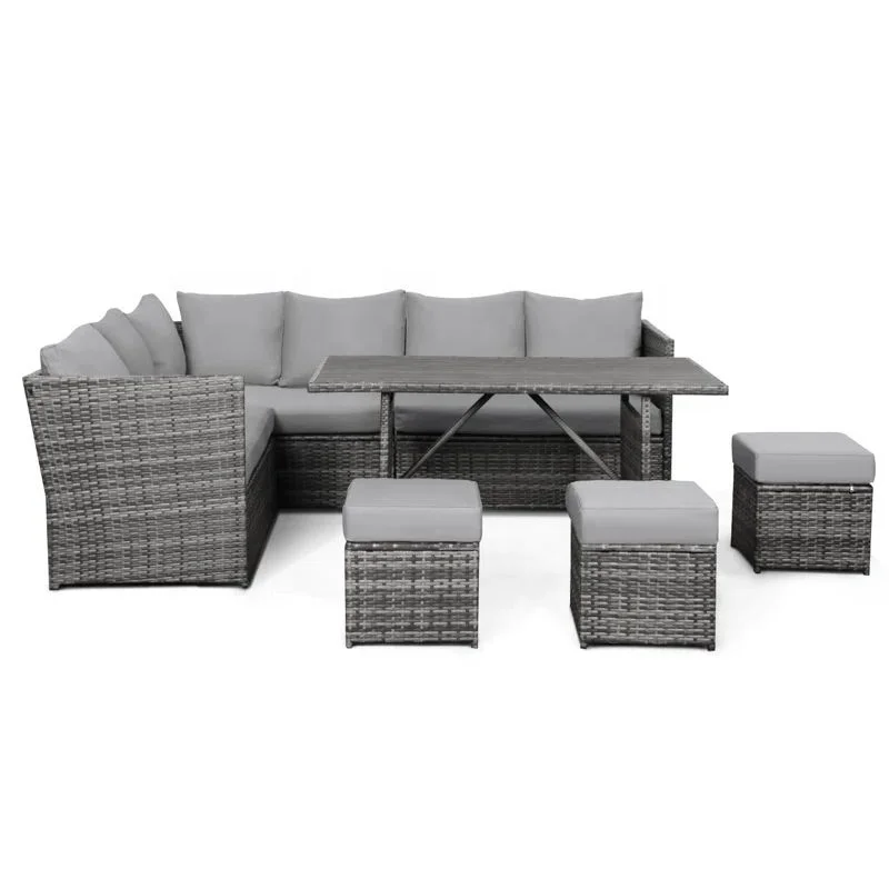 Garden sets Outdoor Patio PE Rattan Wicker Sofa  Furniture  Set for hotel and  home furniture