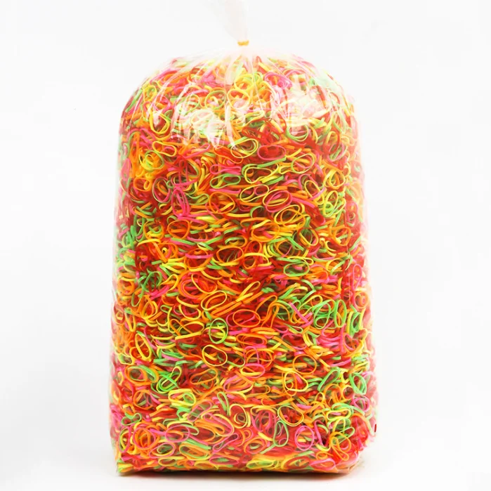 Lowest price for bulk TPU color rubber band