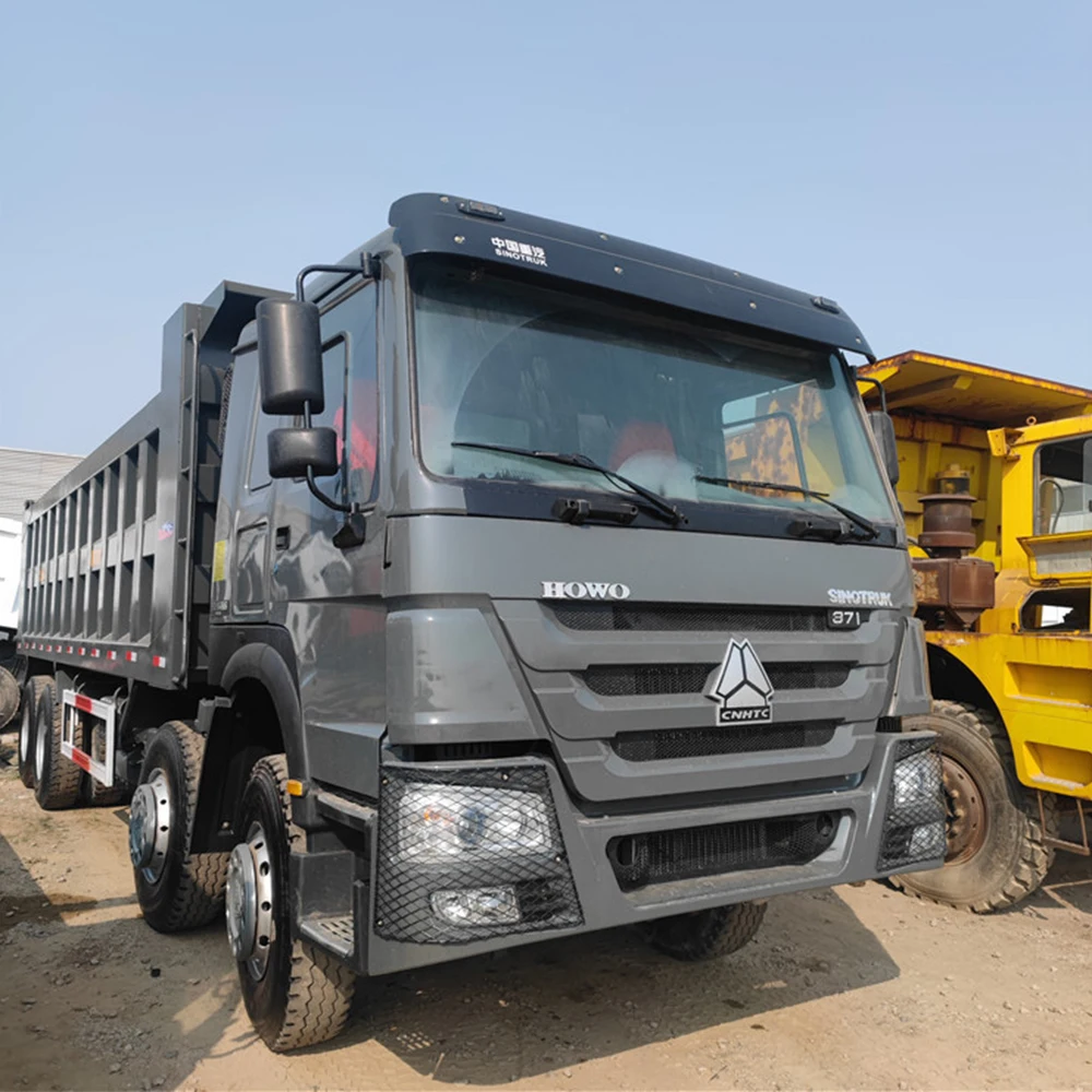China Brand New Howo Dump 12 Wheeler 8x4 6x4 Sinotruk 371 Hp 30 35 40 50 Ton 40t 50t Sino Sand Mine Tipper Truck
