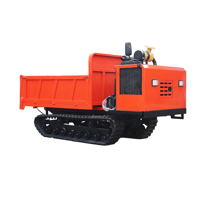 Diesel Powered Hill Climbing Crawler Transport Vehicle Small Multi-purpose