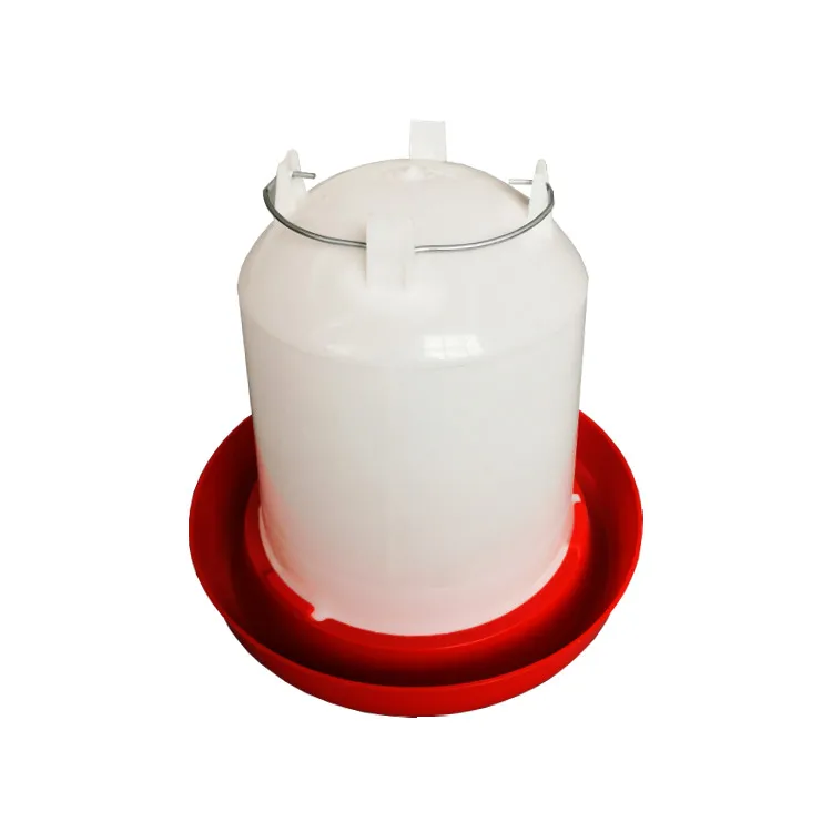 Poultry feeding equipment brolier water drinker and feeder 1L-18L plastic chicken waterer