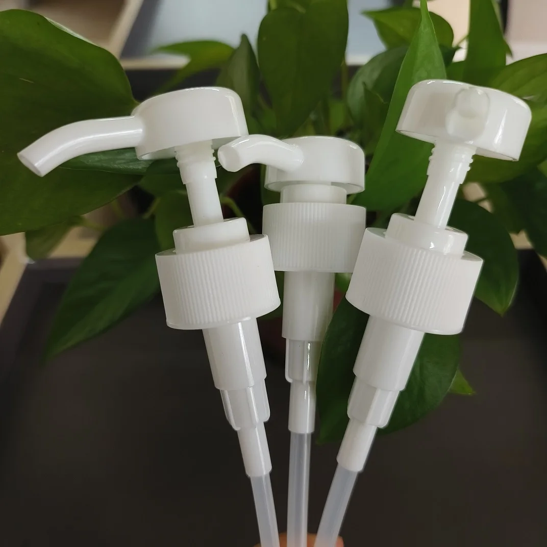 China Manufacturer White Large Plastic Pump 2CC/4CC 28/410 33/410 Plastic Pump For Cleaning Products Bottle