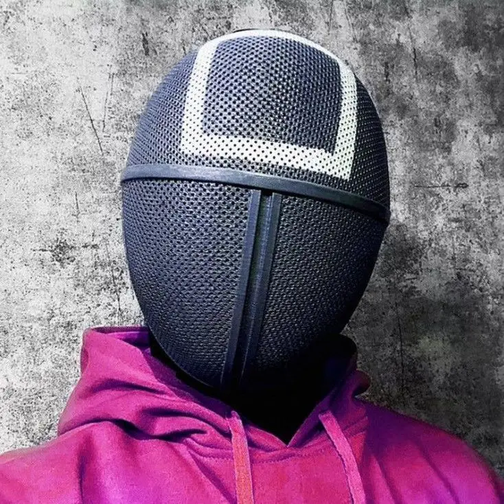 Factory Inventory Color Customization Performance Party Halloween Vip Mask Squid Game Cosplay