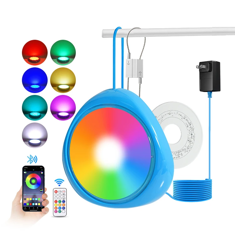 20 Вт светодиодный светильник для бассейна 12 В Ip68 водонепроницаемый Rgb многоцветный меняющийся настенный подводный пруда