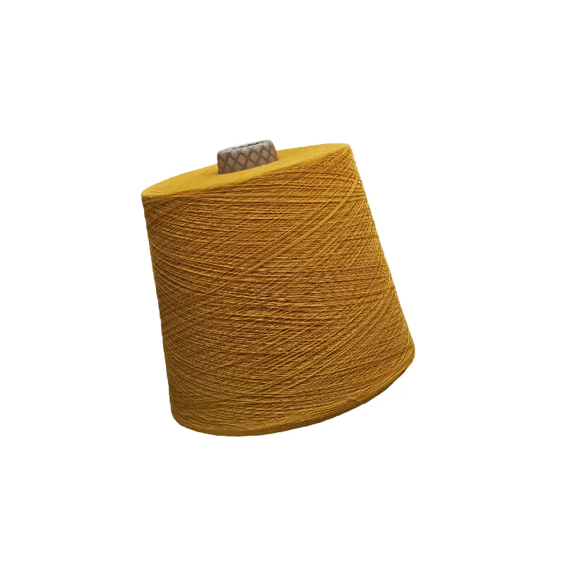 100% Cotton 21S Combed Tight-knit Cellox Yellow 16NM-80NM Space Dyed Yarn Fabric for Hand Knitting Weaving Sewing Embroidery