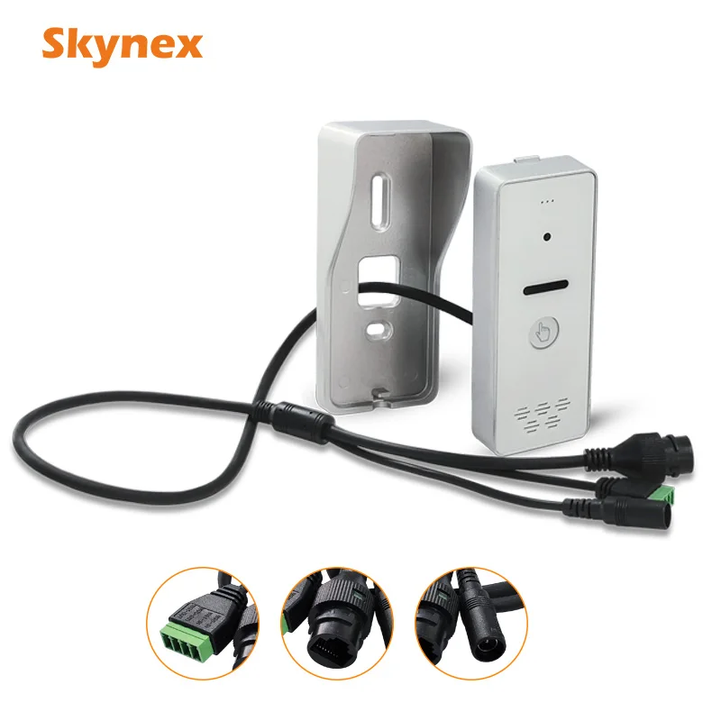 Source Factory support OEM ODM 2 Wired tuya wifi Support Remote Unlock Phone control 2 door IP Digital Videophone for villa