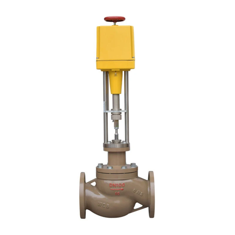 DN80 Intelligent Single-Seat Proportional Electric Control Valve Thermal Oil Temperature and Pressure Valve