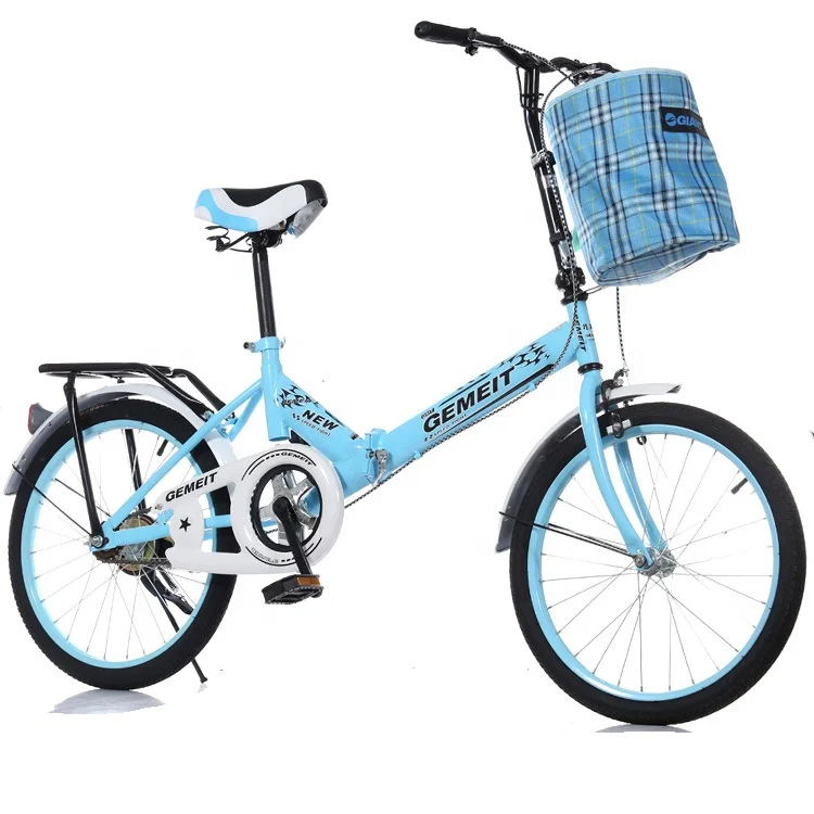 16 20 inch 7 speed carbon steel frame bike men or women lightweight foldable cycle un velo adult city folding bicycle bike