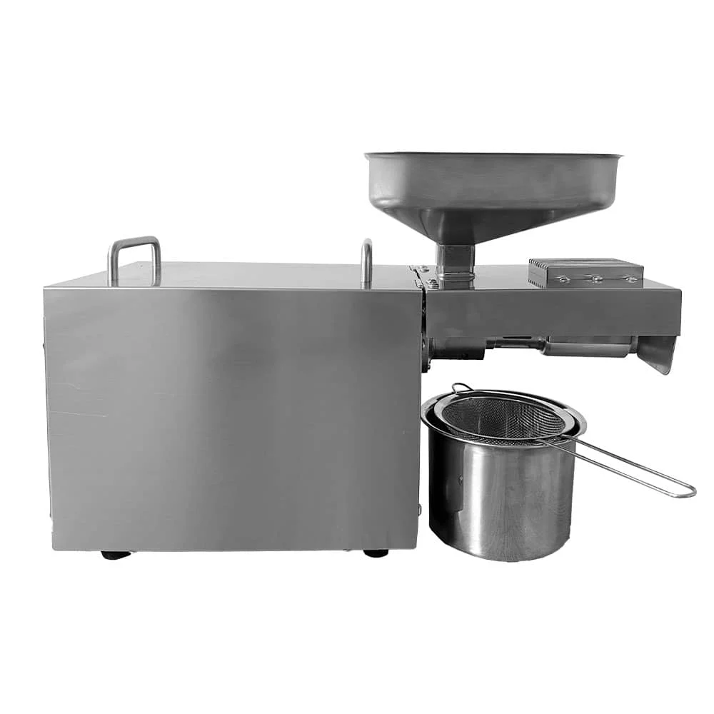 MJ 509 Mini Oil Presser Small Peanut Walnut Sesame Screw Sunflower Palm Oil Press Machine for Home use