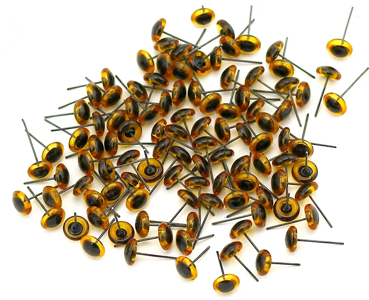 Blue Green Black Yellow Fish Crystal Glass Eyes for Animal Toys