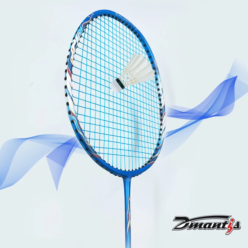 Dmantis New Aluminum Badminton Racket One-piece Foremed Durable Badminton Racket